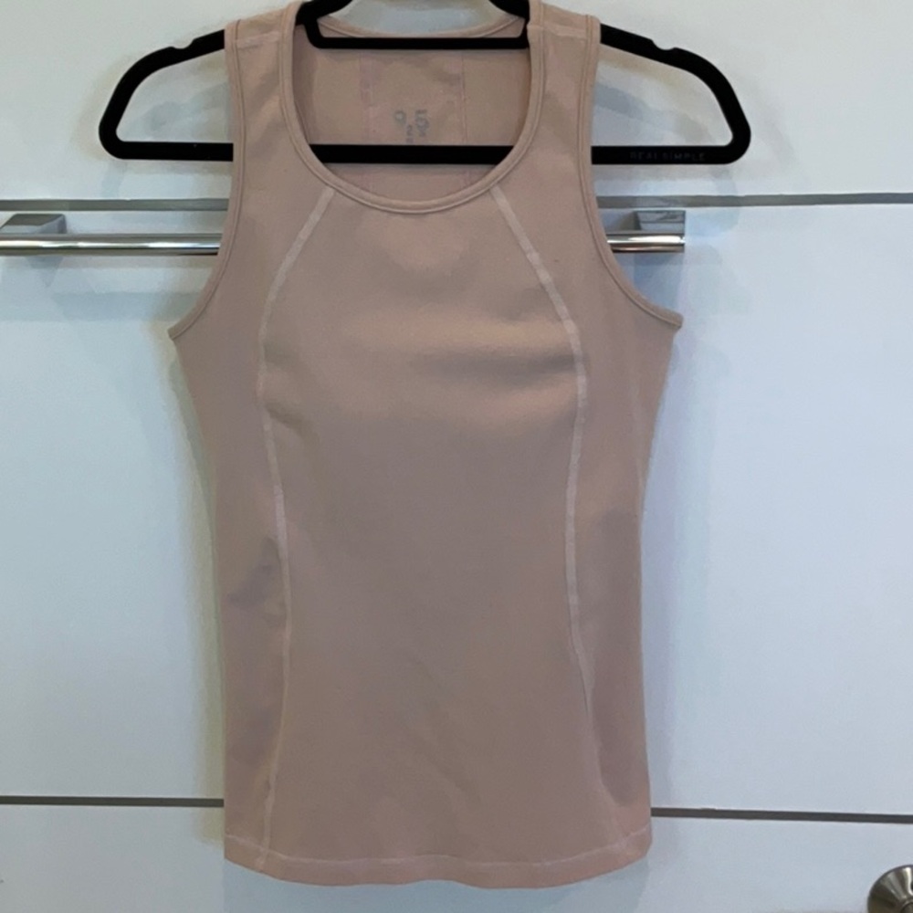 Boutique 9 Tan Fitted Tank Top